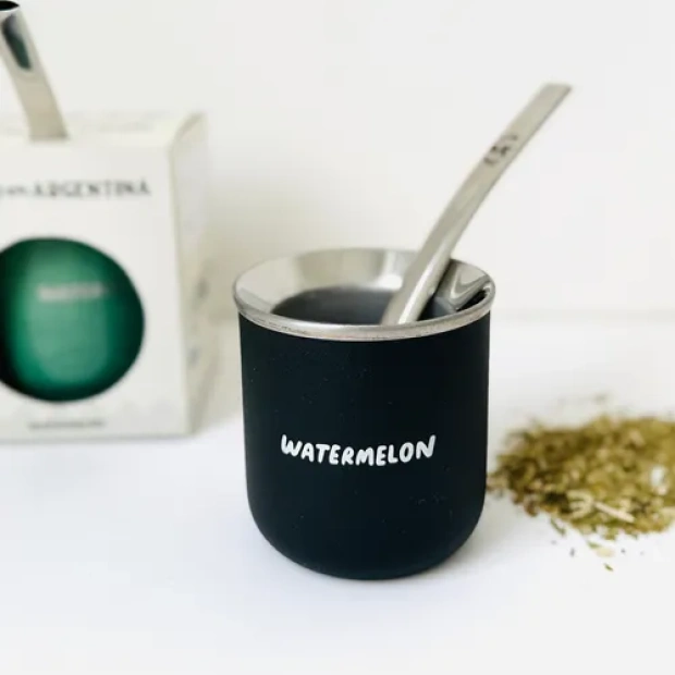 MATE TERMICO NEGRO - WATERMELON