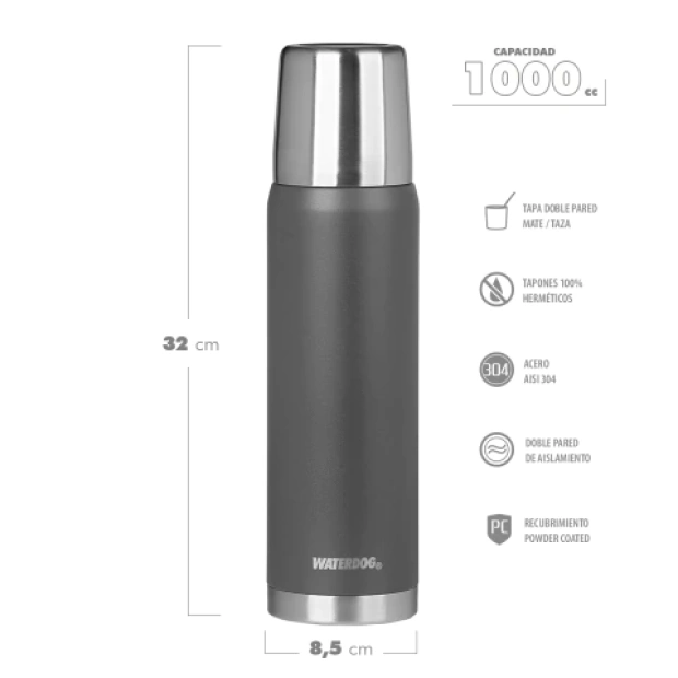 TERMO WATERDOG 1 litro