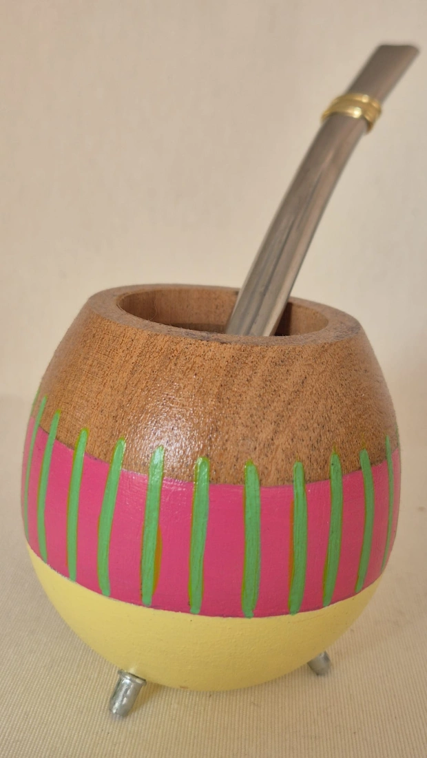 MATE BOLITA ARTESANAL & BOMBILLA